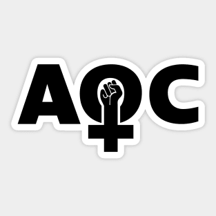 A.O.C. Sticker